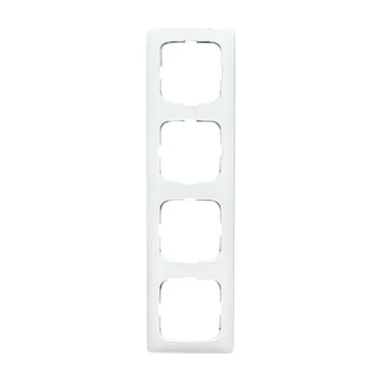 Busch-Jaeger 2CKA001725A1497 Abdeckrahmen 4-fach Reflex SI Linear alpinweiß