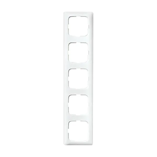 Busch-Jaeger 2CKA001725A1498 Abdeckrahmen 5-fach Reflex SI Linear alpinweiß
