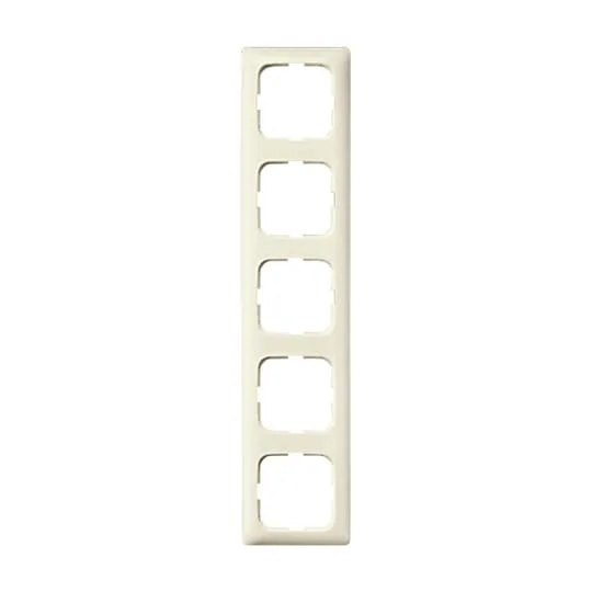 Busch-Jaeger 2CKA001725A1493 Abdeckrahmen 5-fach Busch-Duro 2000® SI Linear weiß
