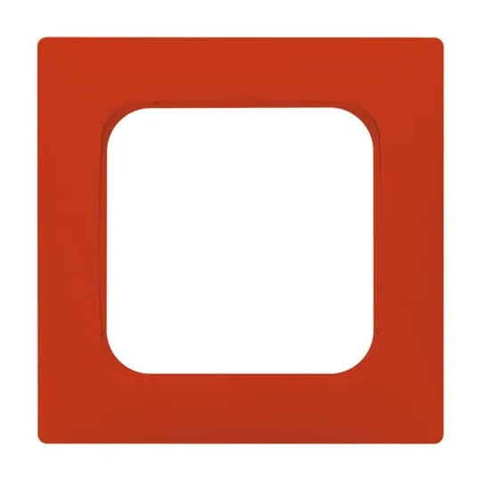 Busch-Jaeger 2CKA001725A1564 Abdeckrahmen 1-fach Reflex SI Linear rot