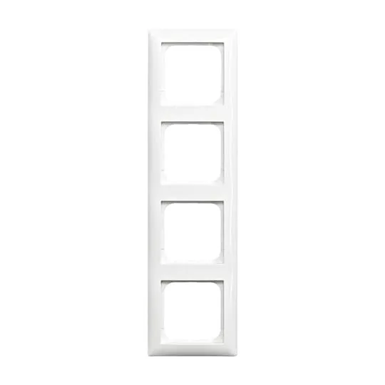 Busch-Jaeger 2CKA001725A1561 Abdeckrahmen 4-fach Busch-balance® SI alpinweiß