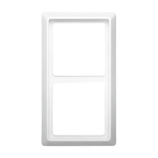 Busch-Jaeger 2CKA001730A0209 Abdeckrahmen 2-fach Allwetter 44® (IP44) alpinweiß