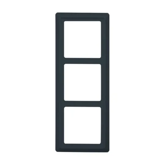 Busch-Jaeger 2CKA001730A0241 Abdeckrahmen 3-fach Allwetter 44® (IP44) anthrazit