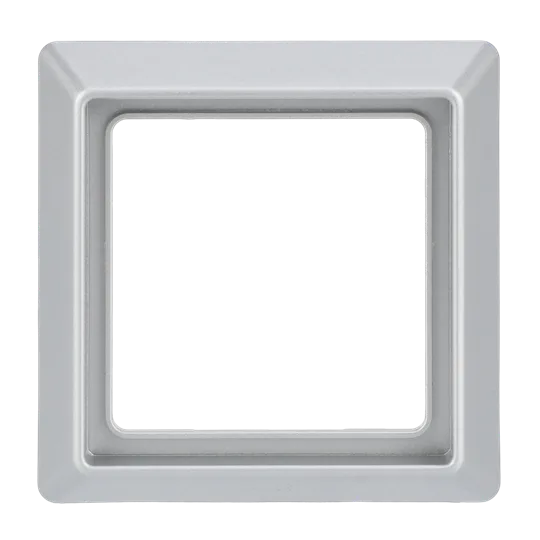 Busch-Jaeger 2CKA001730A0276 Abdeckrahmen 1-fach alusilber Allwetter 44® (IP44)
