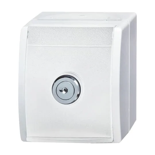 Busch-Jaeger 2CKA002083A0832 SCHUKO® Steckdose mit Klappdeckel und abschließbar, verschieden schließend 16 A