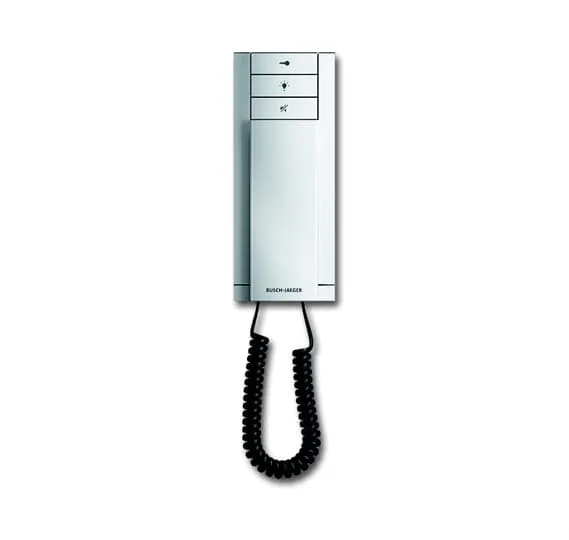 Busch-Jaeger 2CKA008300A0003 Innenstation Audio mit Hörer silber