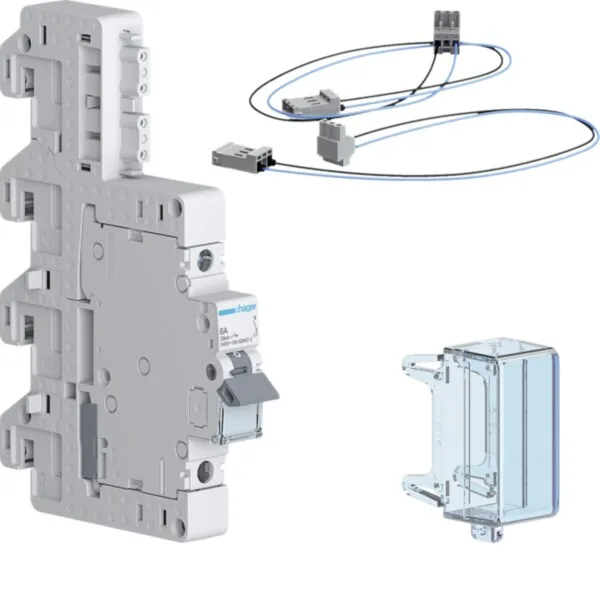 Hager ZY5N2LS Bestückungspaket Spannungsversorgung APZ / RfZ für Bauhöhe 1400mm, LS 6A im NAR