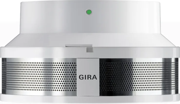 Gira 233702 Rauchwarnmelder Dual Q inkl. Sockel 230 V reinweiß