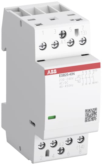 ABB 1SAE231111R0640 Installationsschütz 4S/0Ö, 230-240 V AC/DC