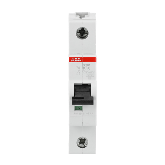 ABB 2CDS251001R1165 Sicherungsautomat B-Char., 6 kA, 16 A, 1P