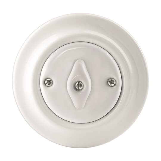 Busch-Jaeger 2CHK600634C5300 Drehschalter Aus- und Wechselschaltung Decento® studioweiß