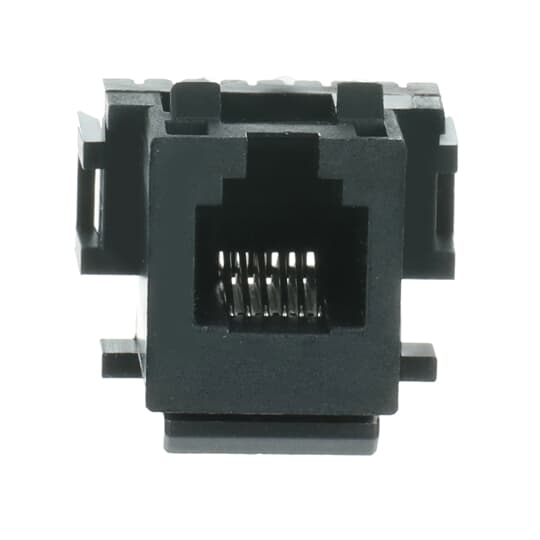 Busch-Jaeger 2CKA000225A0078 Modular-Jack-Buchse, 6-polig Kat. 3 (AMP-Nr. 216000-2)