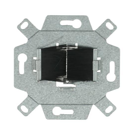 Busch-Jaeger 2CKA000230A0472 Kabeldurchführung mit Bürsten Modular-Jack-Einsatz, Keystone Ausführung: gerade