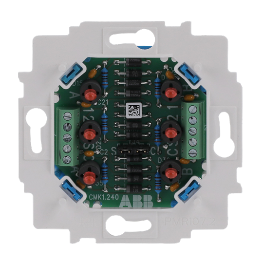 Busch-Jaeger 2CKA001582A0341 Kontrollanzeige-Einsatz 6-fach