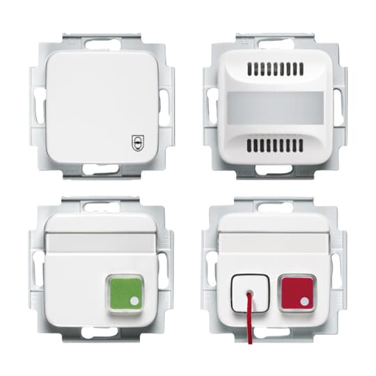 Busch-Jaeger 2CKA001582A0422 Ruf-Set für Behinderten-WC Busch-Infoline® nach DIN VDE 0834 Reflex SI/SI Linear
