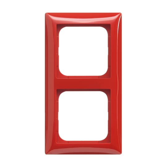 Busch-Jaeger 2CKA001725A1559 Abdeckrahmen 2-fach Busch-balance® SI rot