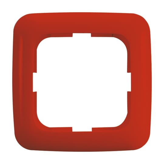 Busch-Jaeger 2CKA001725A1563 Abdeckrahmen 1-fach Reflex SI rot
