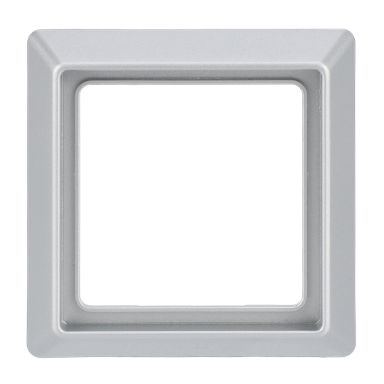 Busch-Jaeger 2CKA001730A0276 Abdeckrahmen 1-fach alusilber Allwetter 44® (IP44)