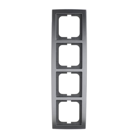 Busch-Jaeger 2CKA001754A4107 Abdeckrahmen 4-fach solo® chrom matt