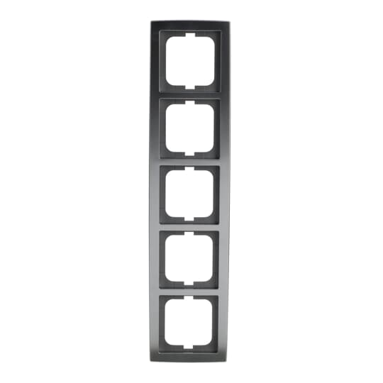 Busch-Jaeger 2CKA001754A4108 Abdeckrahmen 5-fach solo® chrom matt
