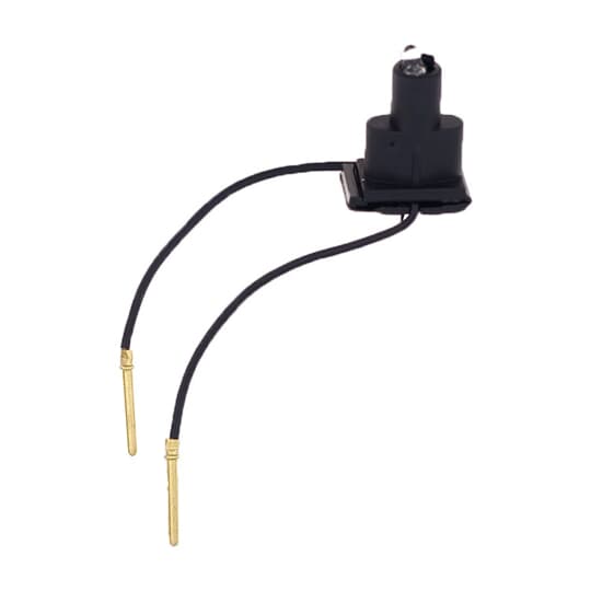 Busch-Jaeger 2CKA001784A0040 Beleuchtungseinsatz mit Anschlussleitung für Schalter/Taster Glimmlampe/orange,