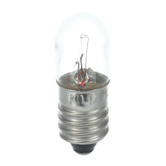 Busch-Jaeger 2CKA001784A0255 Glühlampe mit E 10 Gewinde für Lichtsignale Glühlampe/weiß, 125 mA, 12 V