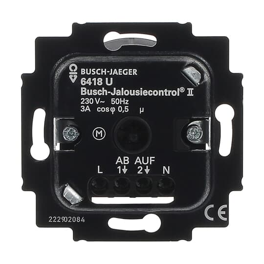Busch-Jaeger 2CKA006410A0375 Jalousie-Basis-Einsatz 2-Draht Jalousie-Einsatz