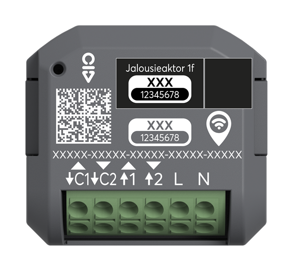 Busch-Jaeger 2CKA006710A0040 Jalousieaktor 1-fach, UP Wireless