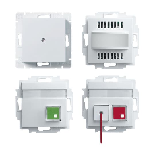 Busch-Jaeger 2TKA00004632 Rufset mit Akkupuffer nach DIN VDE 0834 Busch-balance® SI alpinweiß