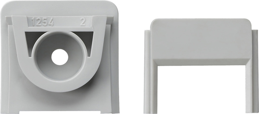 Gira 001030 Adapter zur Leitungseinführung für Kanal 15 x 30 mm grau