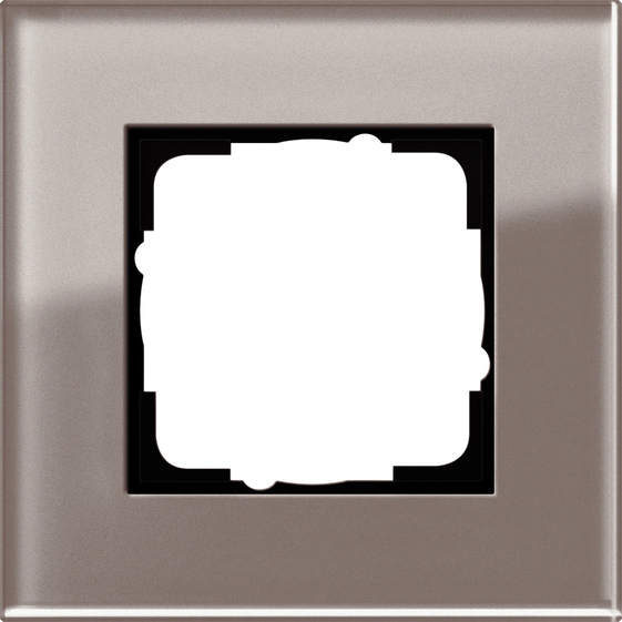 Gira 0211122 Abdeckrahmen Gira Esprit Umbra Glas 1-fach