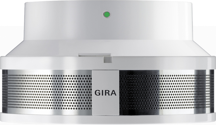 Gira 233702 Rauchwarnmelder Dual Q inkl. Sockel 230 V reinweiß
