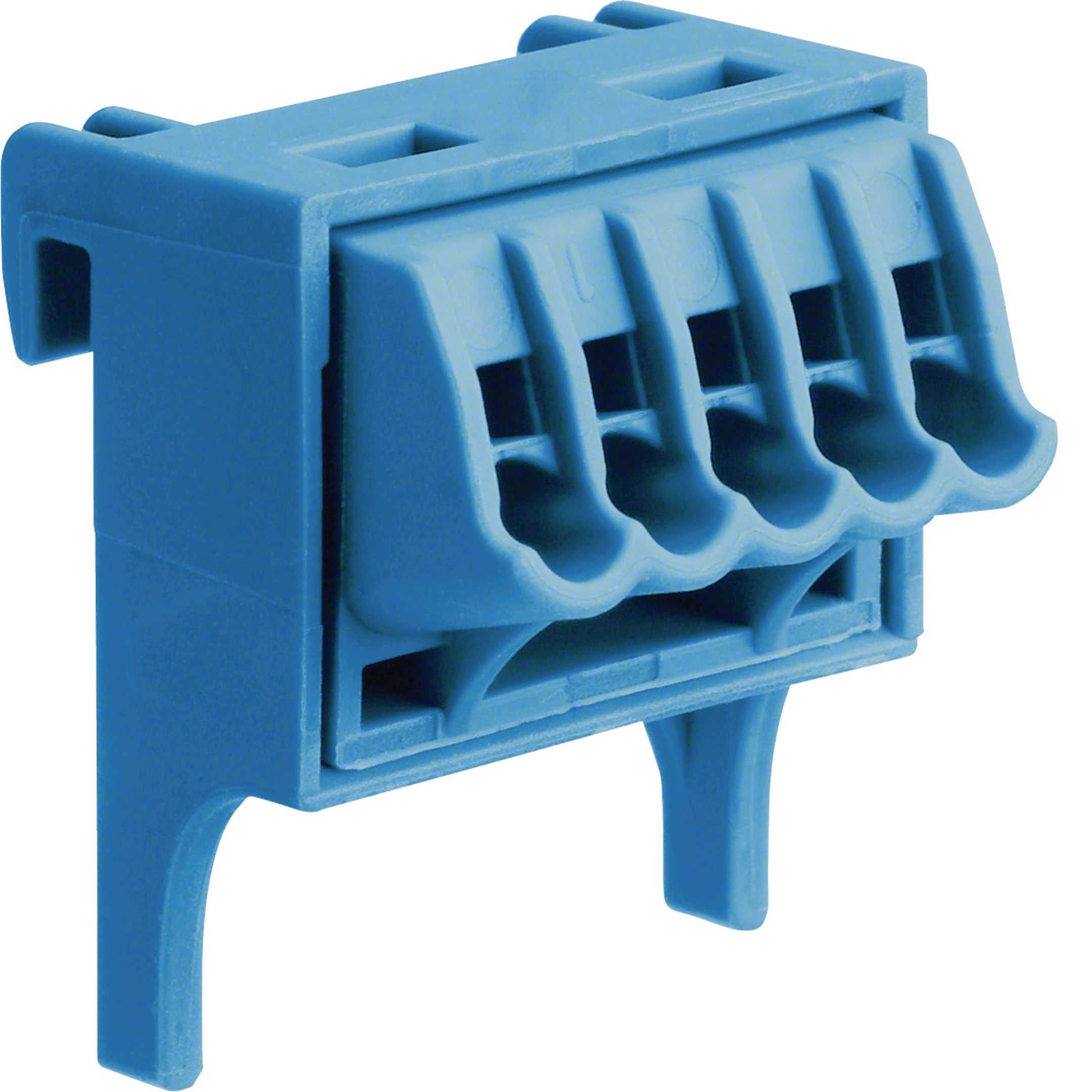 Hager VZ455N Klemmen Volta QuickConnect für FI 1 Satz=10 Stück blau