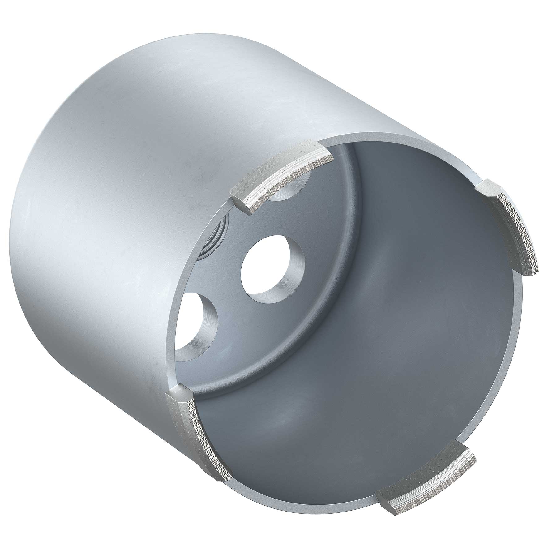 Kaiser 1088-02 Werkzeug Diamant-Schleifkrone Ø 82mm, für Staubabsaugung, Gewinde M18x1,5, Arbeitstiefe max. 70mm